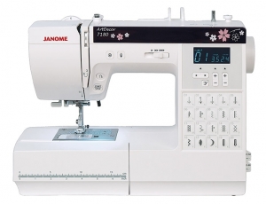 Компьютерная швейн машина Janome ArtDecor 7180