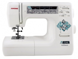 Электронная швейная машина Janome Art Decor 724 E
